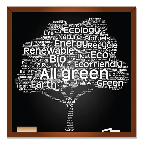 エコロジー、エネルギー本文 — ストック写真