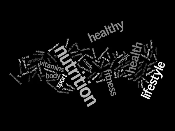 Health word cloud — Stock Photo, Image