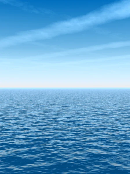 Dalgalar ve gökyüzü cennet