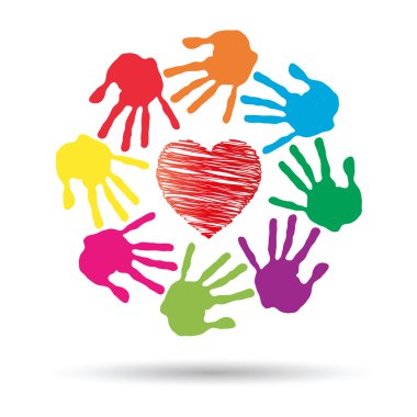 Kırmızı kalp sembolü 