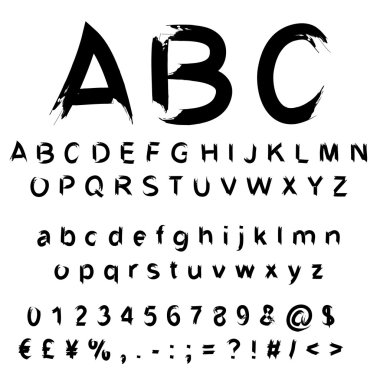  el yazısı karalama boya yazı tipi  