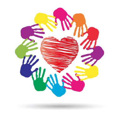 Kırmızı kalp sembolü 