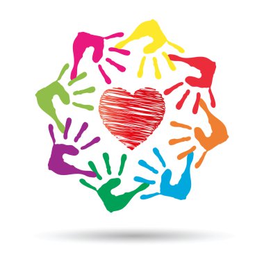 Kırmızı kalp sembolü 