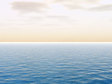  okyanus su dalgaları ve gökyüzü 