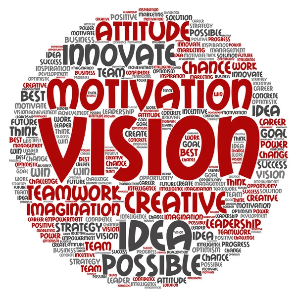 Abstracte creatieve business word cloud — Stockfoto