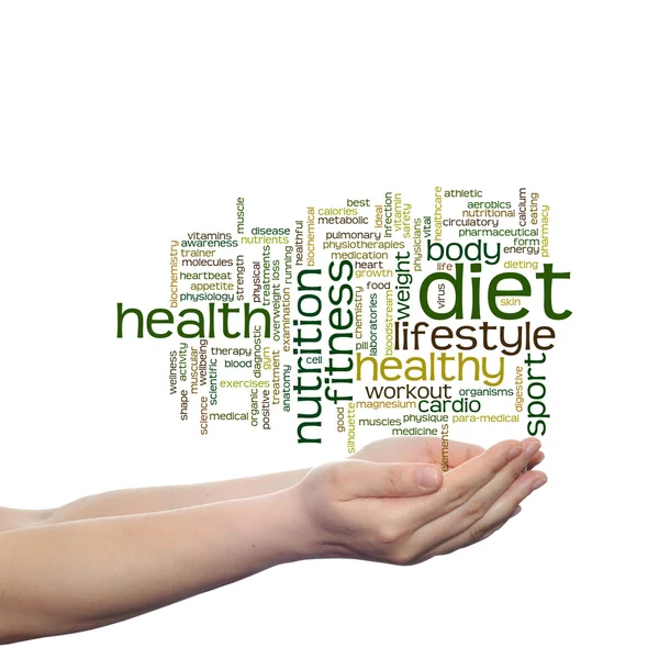 Health word cloud — Stock Photo, Image