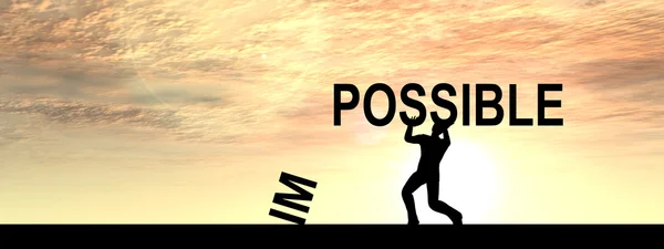 siluet imkansız bir metin kaldırma 