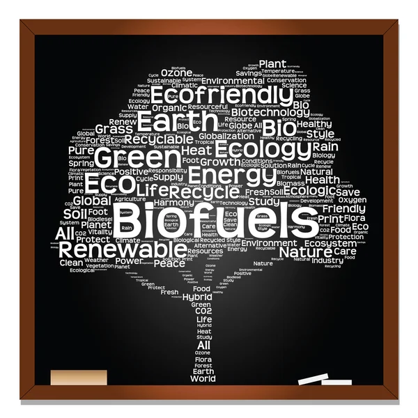 Écologie, texte énergétique — Photo