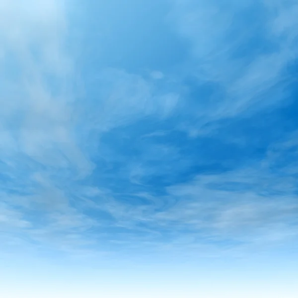 Sky with white clouds — Stock Photo, Image