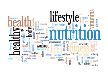 Sağlık kelime bulutu