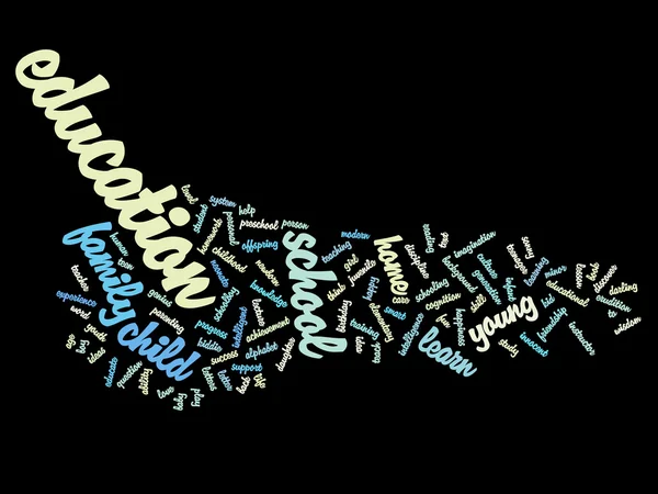 Éducation Word Cloud — Photo