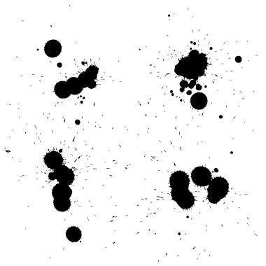 kirli mürekkep açılan noktalar