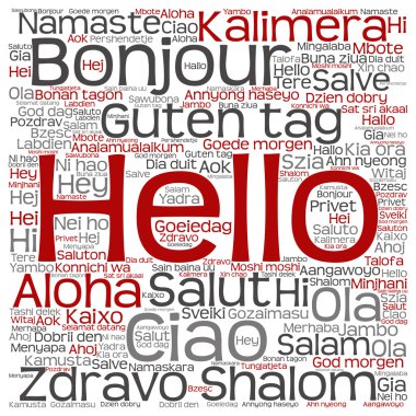 tebrik uluslararası kelime bulutu 