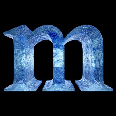 buz yazı tipi bölümü 