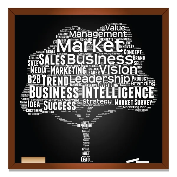 Concettuale business word cloud — Foto Stock