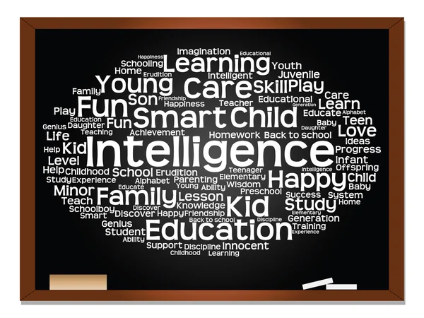 Educación Word Cloud —  Fotos de Stock