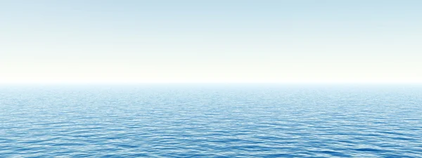 Meer Wasser Wellen und Himmel — Stockfoto