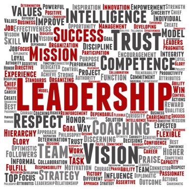 Yönetim kare kelime bulutu 