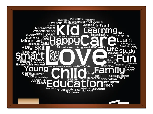 Onderwijs word cloud — Stockfoto