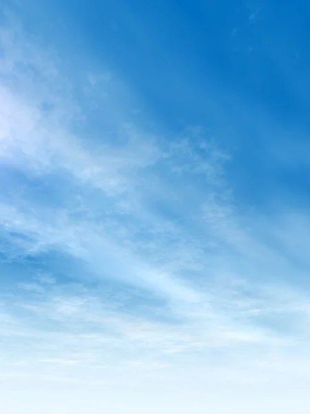 Sky with white clouds — Stock Photo, Image