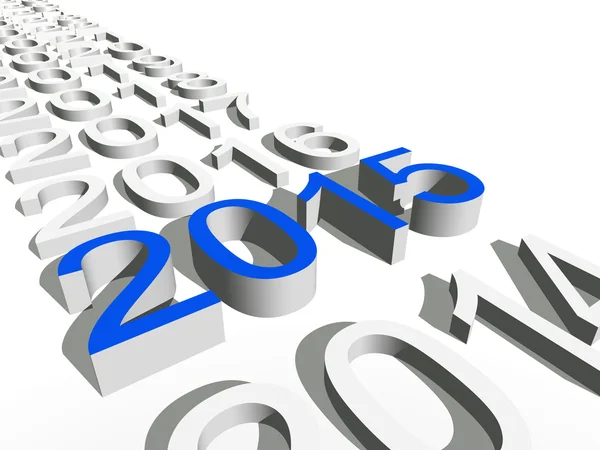 New year number — Stock Photo, Image