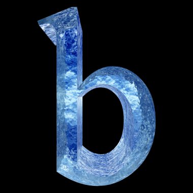 buz yazı tipi bölümü 