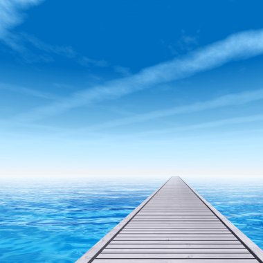  Sahil o ahşap iskele