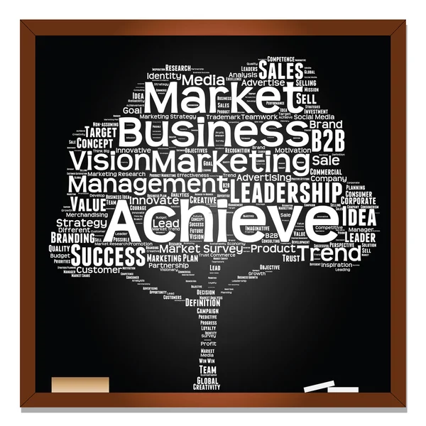 Business concept word cloud — Stockfoto