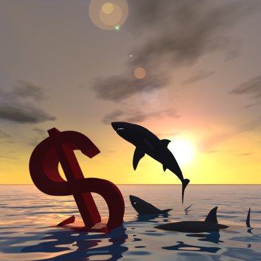  Kanlı Doları sembolü 