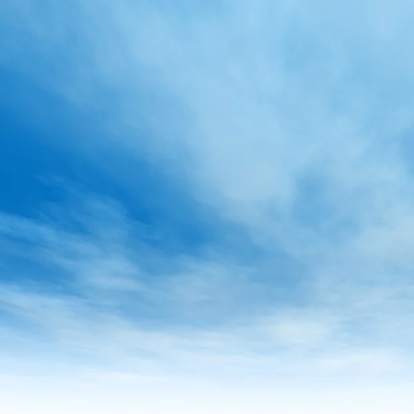 Sky with white clouds — Stock Photo, Image