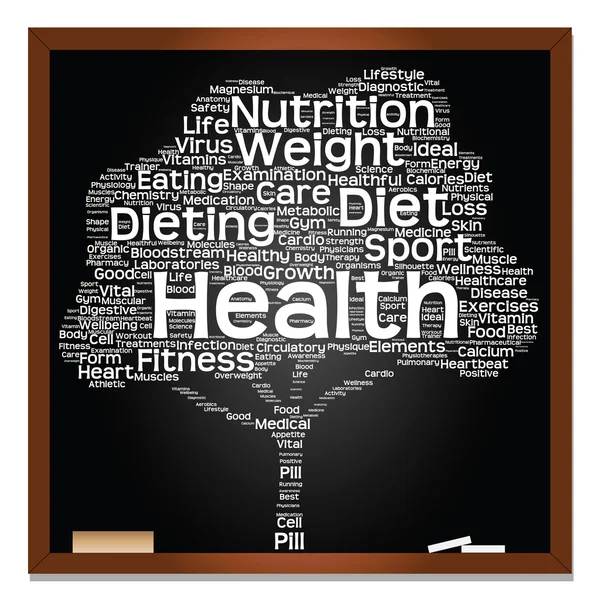 Health  word cloud — Stock Photo, Image