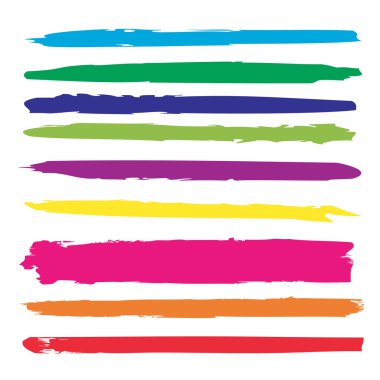 El yapımı fırça darbeleri