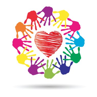 Kırmızı kalp sembolü 