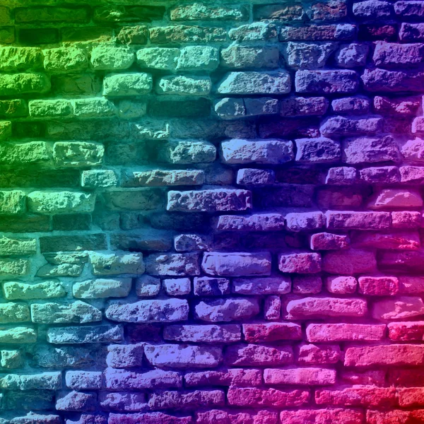 Stare graffiti texture brick wall — Zdjęcie stockowe