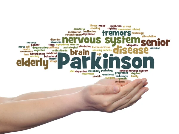 Enfermedad de Parkinson Word Cloud —  Fotos de Stock