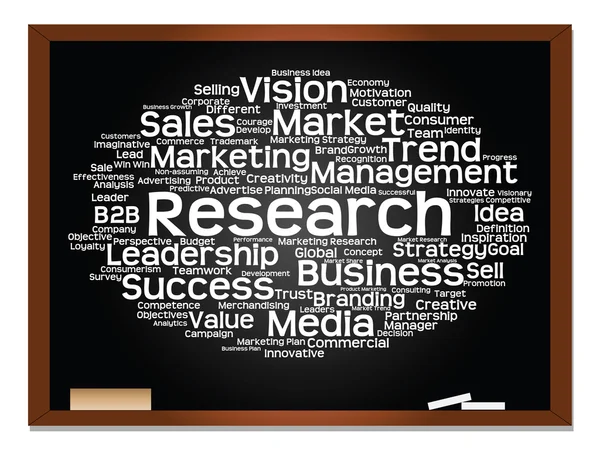 Business, strategia word cloud — Foto Stock