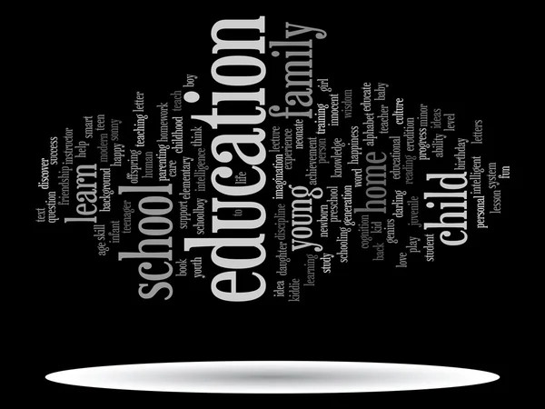 Educación Word Cloud —  Fotos de Stock