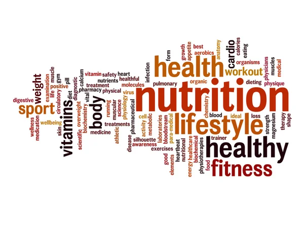 Health word cloud — Stock Photo, Image