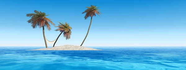 Île aux palmiers — Photo