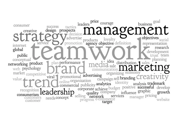 Business word cloud — Stockfoto