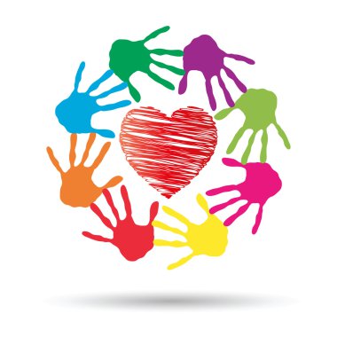 Kırmızı kalp sembolü 