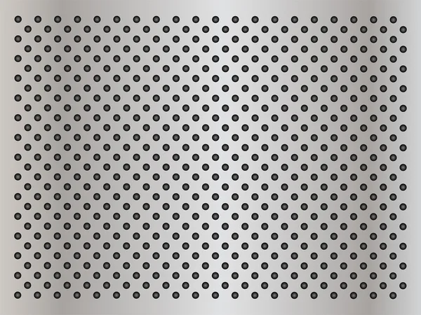 Aluminum perforated  texture — Stock Photo, Image