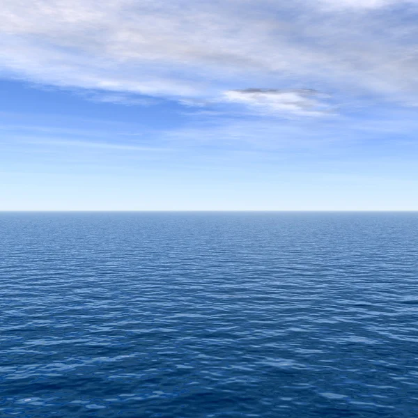 Dalgalar ve gökyüzü cennet