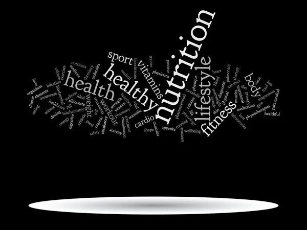 Health word cloud — Stock Photo, Image