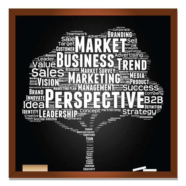 Business word cloud — Stockfoto