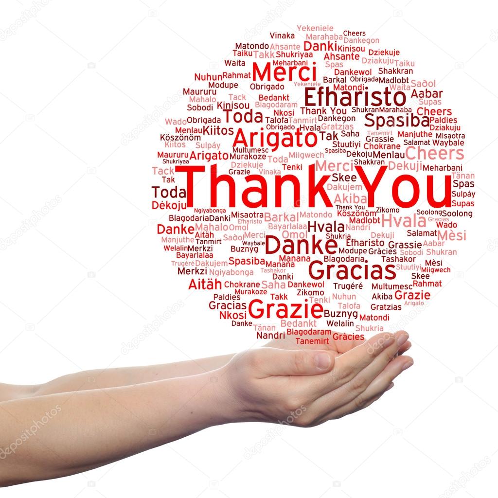  abstract thank you word cloud