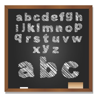  el yazısı, kroki veya karalama yazı tipi