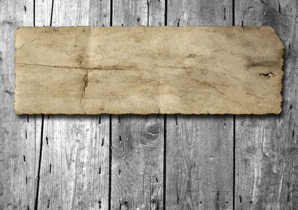 Oude grungy papier banner — Stockfoto