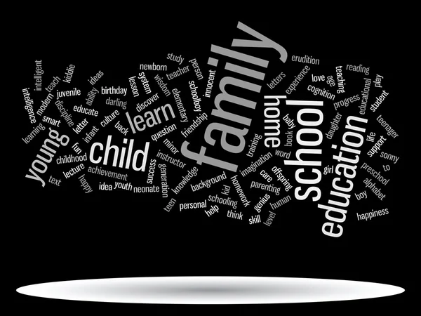 Educação Word Cloud — Fotografia de Stock