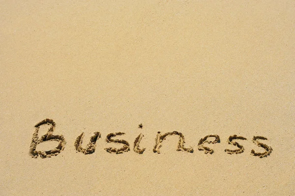 Business  handwritten text — Stock Photo, Image